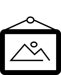 hanging picture or art frames